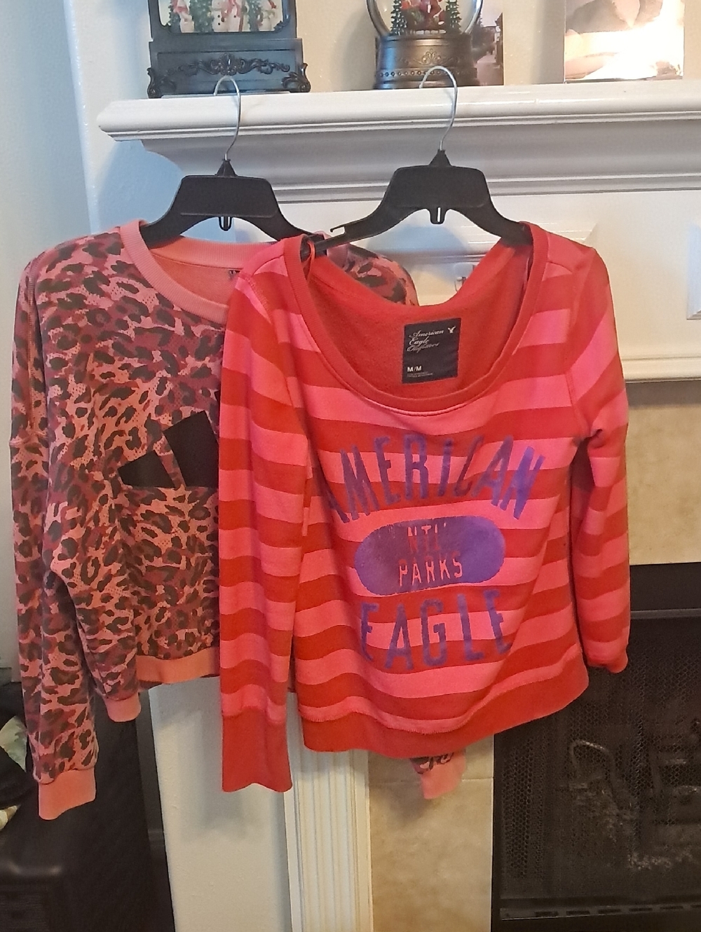 Two  Sweatshirts (Adidas & Champion) Medium